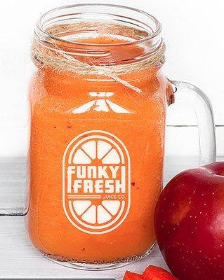 Funky Fresh mason jars