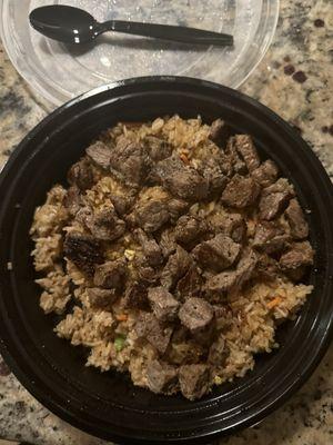 Steak and Rice