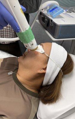 Aerolase laser treatment