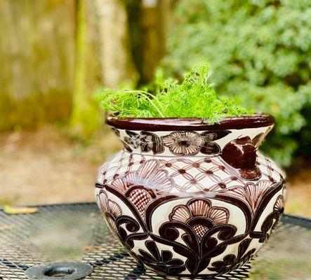 Mexican pottery from La Mexicanna..