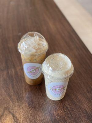 Vietnamese Coffee and Jasmine Milk Tea