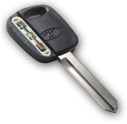 We specialize on transponder keys