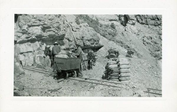 old picture of the mines