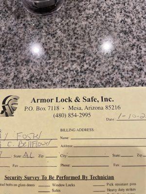 Armor Lock & Safe