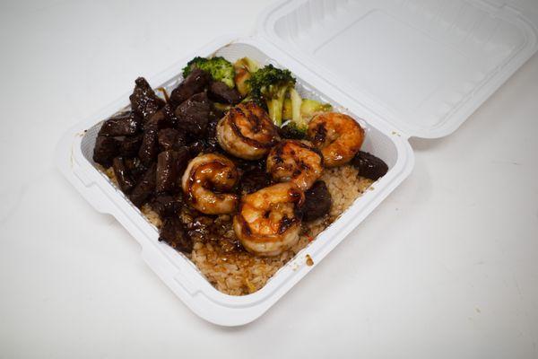 Hibachi steak shrimp