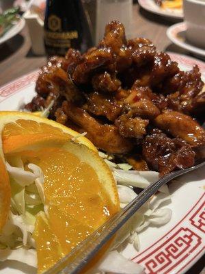 13. Orange Chicken - my husband's favorite