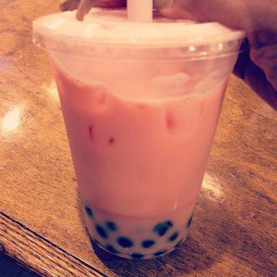 Strawberry Bubble Tea