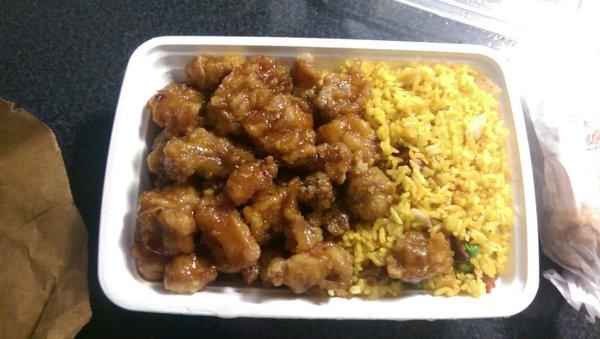 General tsos combination platter