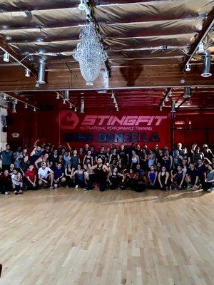 StingFIT event with YelpLA elite members