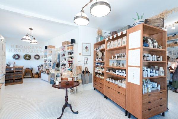 We make a wide array of holistic skincare products using traditional herbal methods, right here in our workshop.