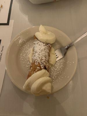 Of course, a cannoli