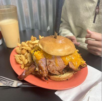 Breakfast burger - oh my!