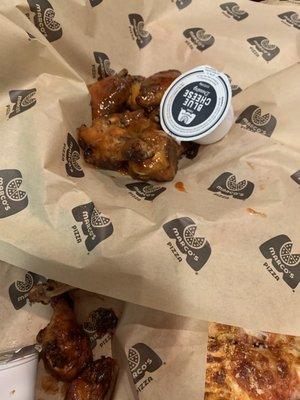 Wings 3/5 stars - too small but great price!