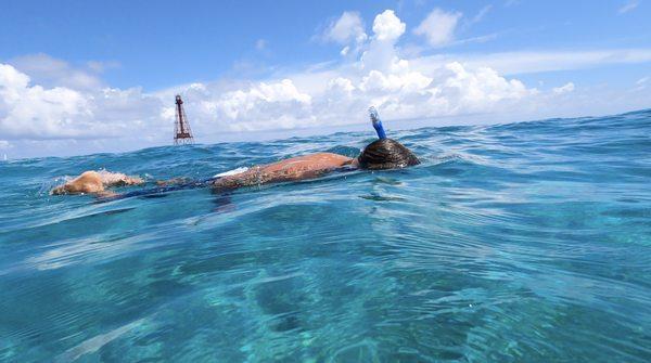 Snorkeling Sombrero Reef...