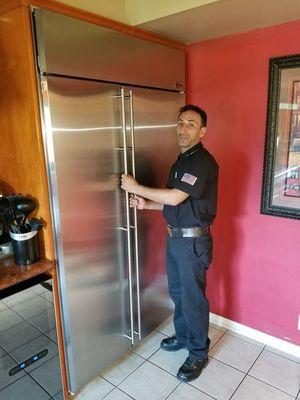 Professional fridge repair Viking fridge repair,          Ge monogram fridge repair, Thermador fridge repair, built-in fridge repair