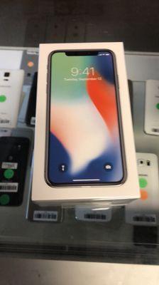 iPhone X new in box for sale. We always have great deals on phones.