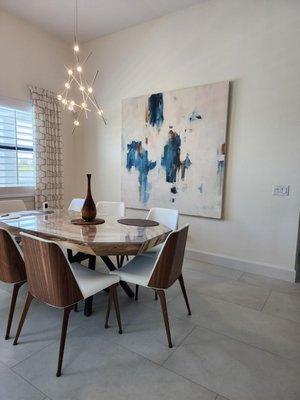 Many of the homes in Palm Beach Gardens and Jupiter Florida have large walls. Studio E has a beautiful selection of large works for you.