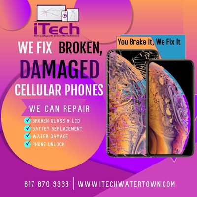 We can Repair iPhone screens in 10-15 min
For more info give us a call