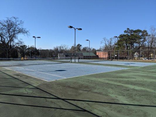 Tennis at Smith-Hazel Park, Aiken