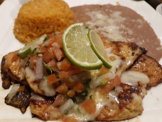 Margarita Chicken... one of the best flavored Pollo dishes ever.