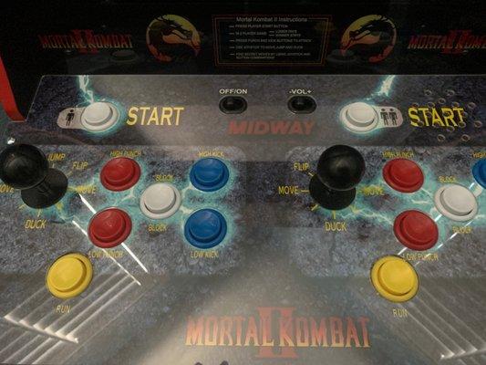 Mortal Kombat 2 Arcade 1up Machine