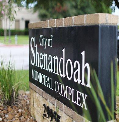 Municipal Complex housing the administrative offices and Shenandoah Police Department.