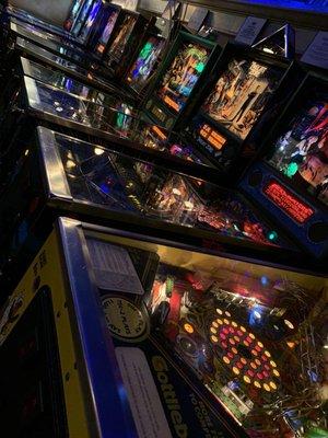 Pinball games