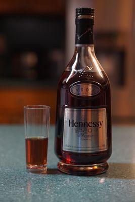 Shots then of Hennessy VSOP *4/23/2021