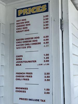 Menu 7/10/21