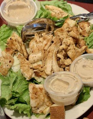 Grilled Chicken Caesar Salad