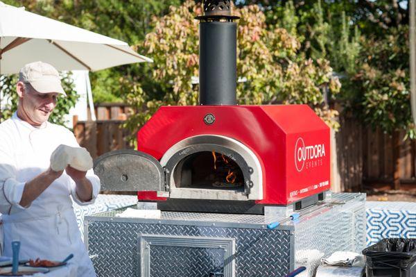 Meet our mobile pizza oven! Let's have a pizza party!--Oren's Kitchen