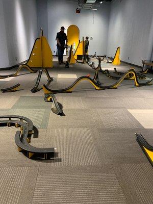 Make your own roller coaster!