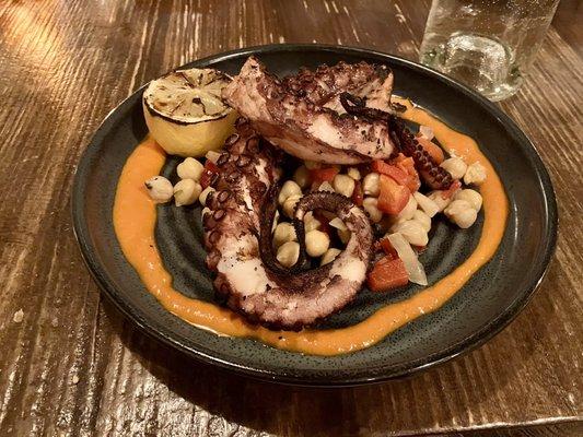 Grilled Octopus Appetizer