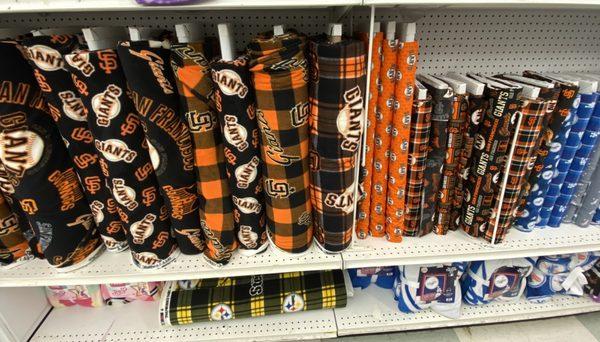 Sports teams fabrics