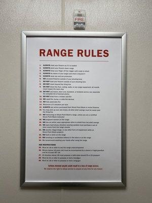 Range rules