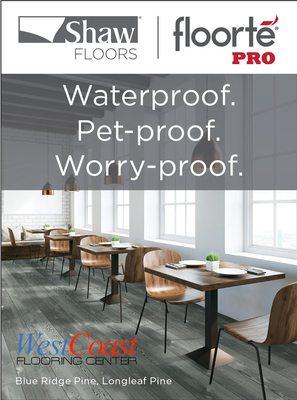 West Coast Flooring FloortePro Shaw Floors Dealer