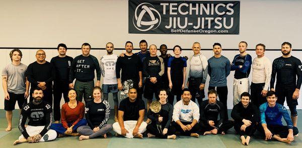 Saturday no gi class at 12pm on Saturday's