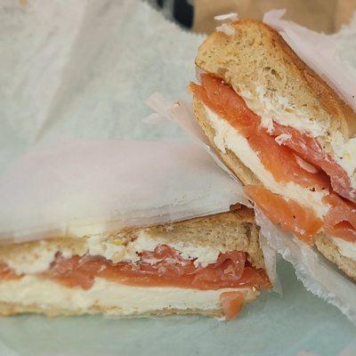 Bagel and lox