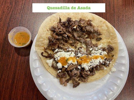 Quesadilla de asada