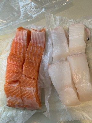 Steelhead Trout and Halibut