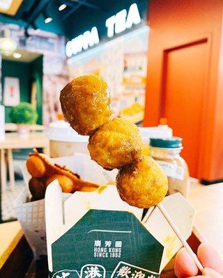 Curry Fish Balls.