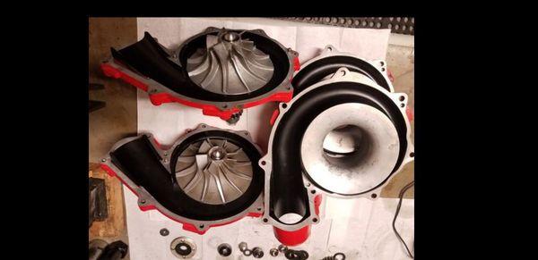 Seadoo 4 tech supercharger rebuild.