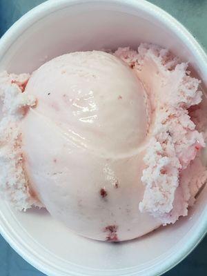 Thrifty strawberry ice cream.