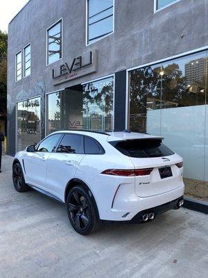 Very hard to find Jaguar F Pace SVR sourced, secured and delivered to return clients