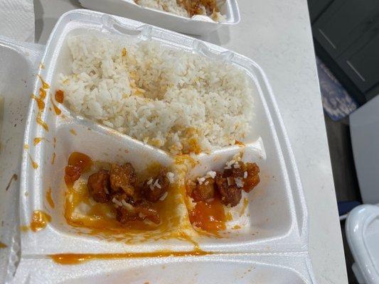 "Orange chicken" without the chicken!