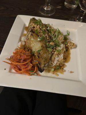 Vegan Cabbage Steak special