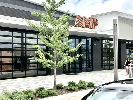 Exterior of The Amp