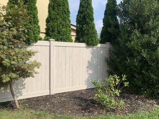 I needed durability. I expect this fence to outlast the standard wooden ones by more than twice the years.