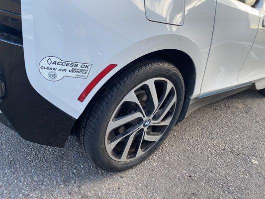 BMW i3 new tires