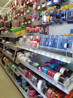 Selection of tape and velcro.